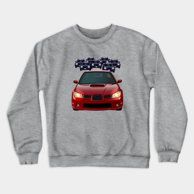 Getaway! Crewneck Sweatshirt by solublepeter